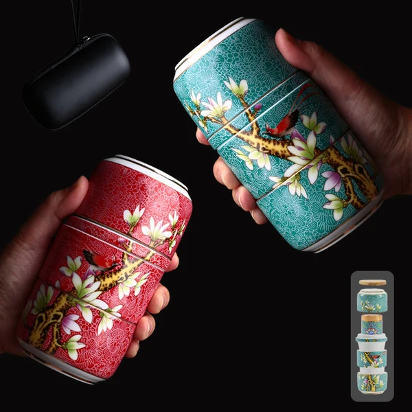 Carefully Designed Luxury Portable Tea Set Stylish