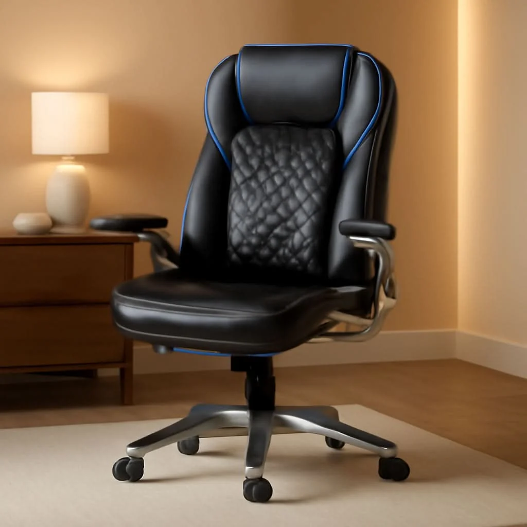 Effective Ergonomic High Back Leather Office Chair For Home Use High-Performance