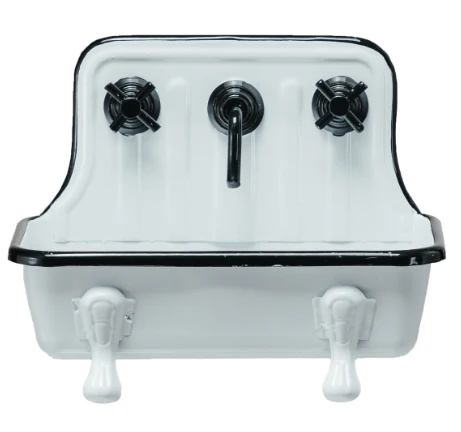 Superior 4 L x 4-1 2 H Metal Sink Shaped Soap Dish Outstanding