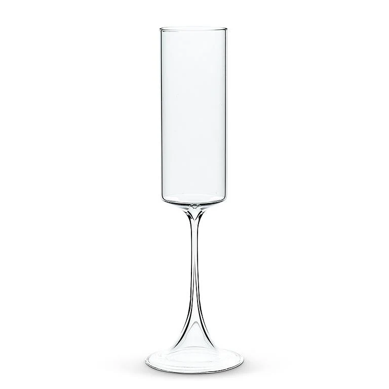 Innovative Sleek Slender Small Flute Glass Comfortable