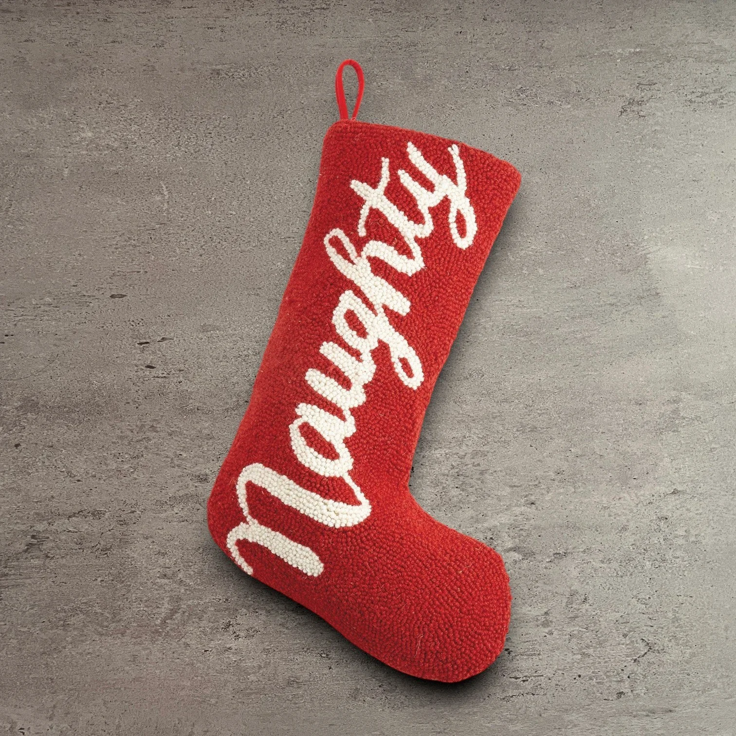 Recyclable Naughty Hook Stocking Stylish