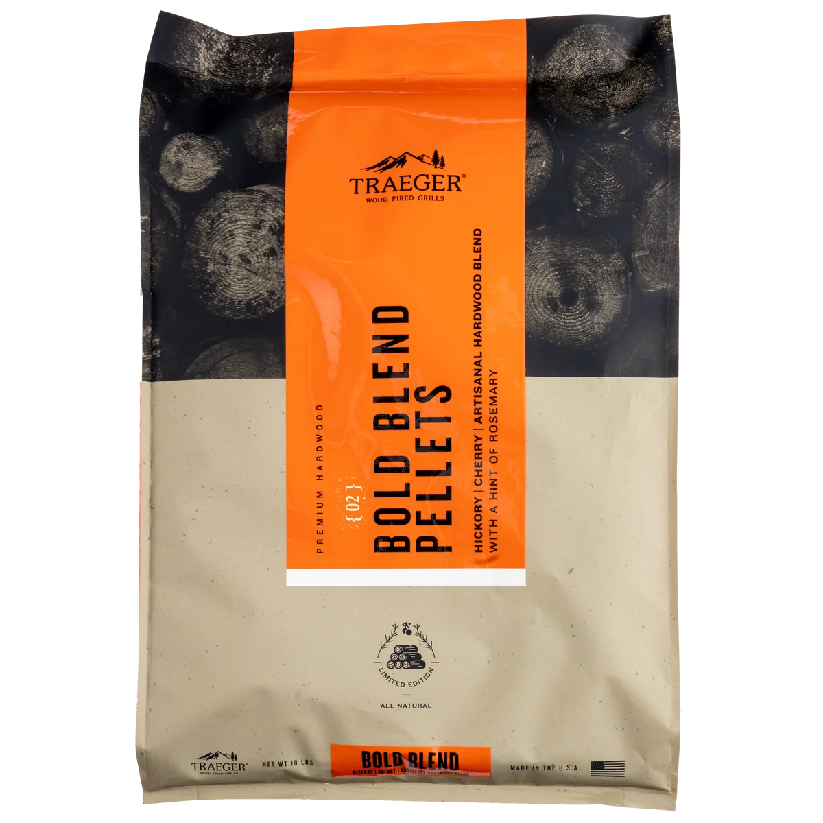 Modern TRAEGER LIMITED EDITION BOLD BLEND PELLETS Breathable