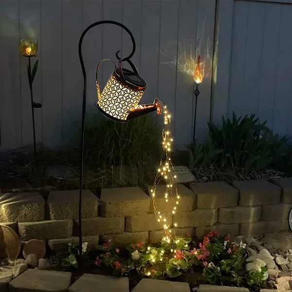 Flexible Solar Watering Can Light Reliable
