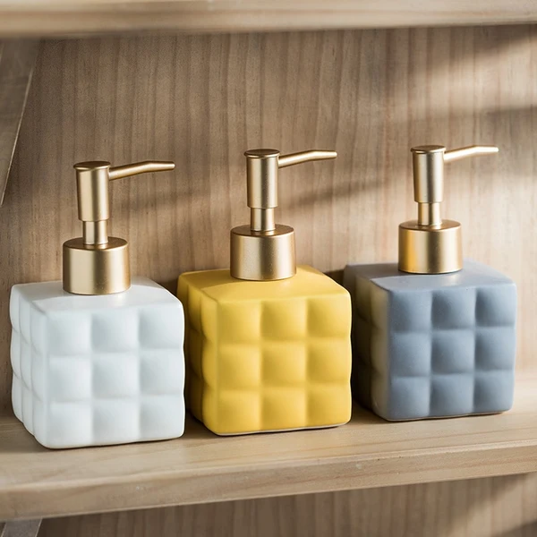 First-Class Square Cube Soap Dispenser Refined