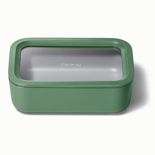 Premium Glass Food Storage Container with Lid Smooth