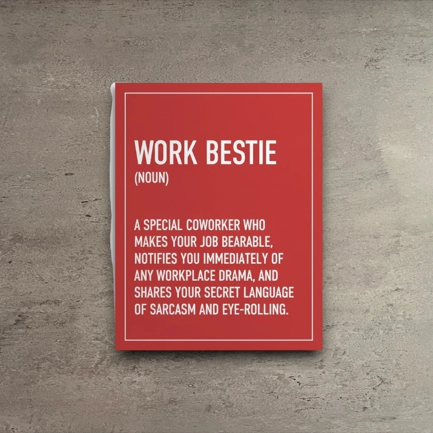 First-Class Work ie Definition Greeting Card Trendy
