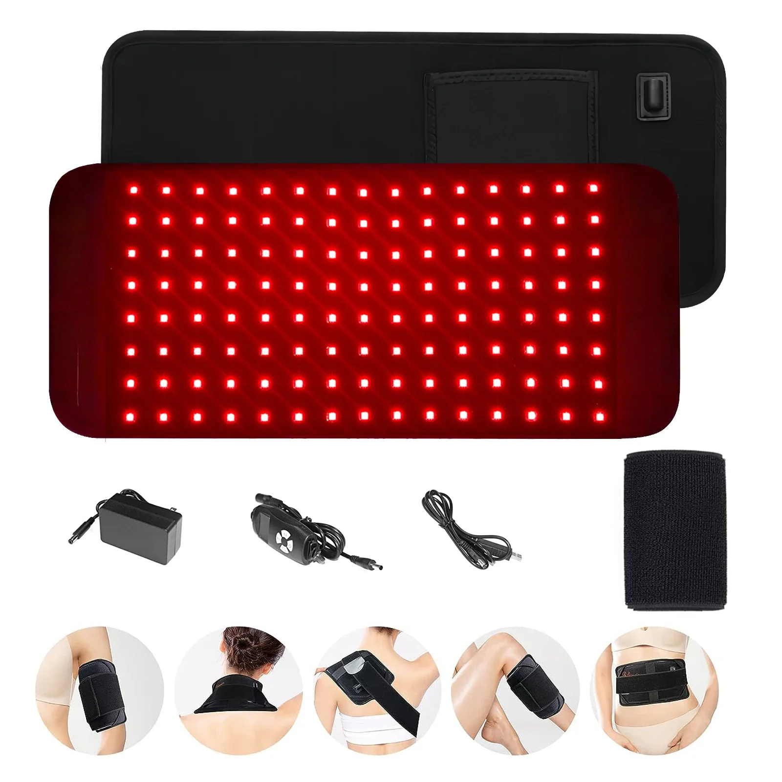 Selected Pact Red Infrared LED Light Pad – Flexible 660nm 850nm Home Light Pad for Face Body Top-Quality