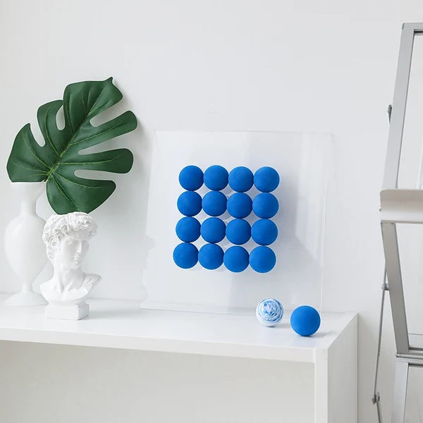 Comfortable Modern 3D Sphere Decorative Wall Desktop Art World-Class