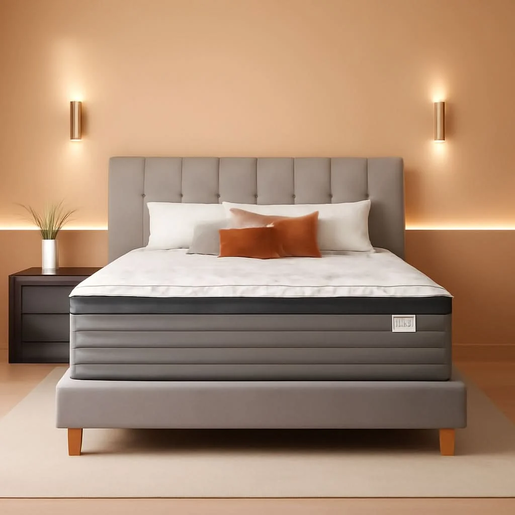 High-Grade King Size Contemporary Memory Foam Hybrid Mattress Long-Lasting