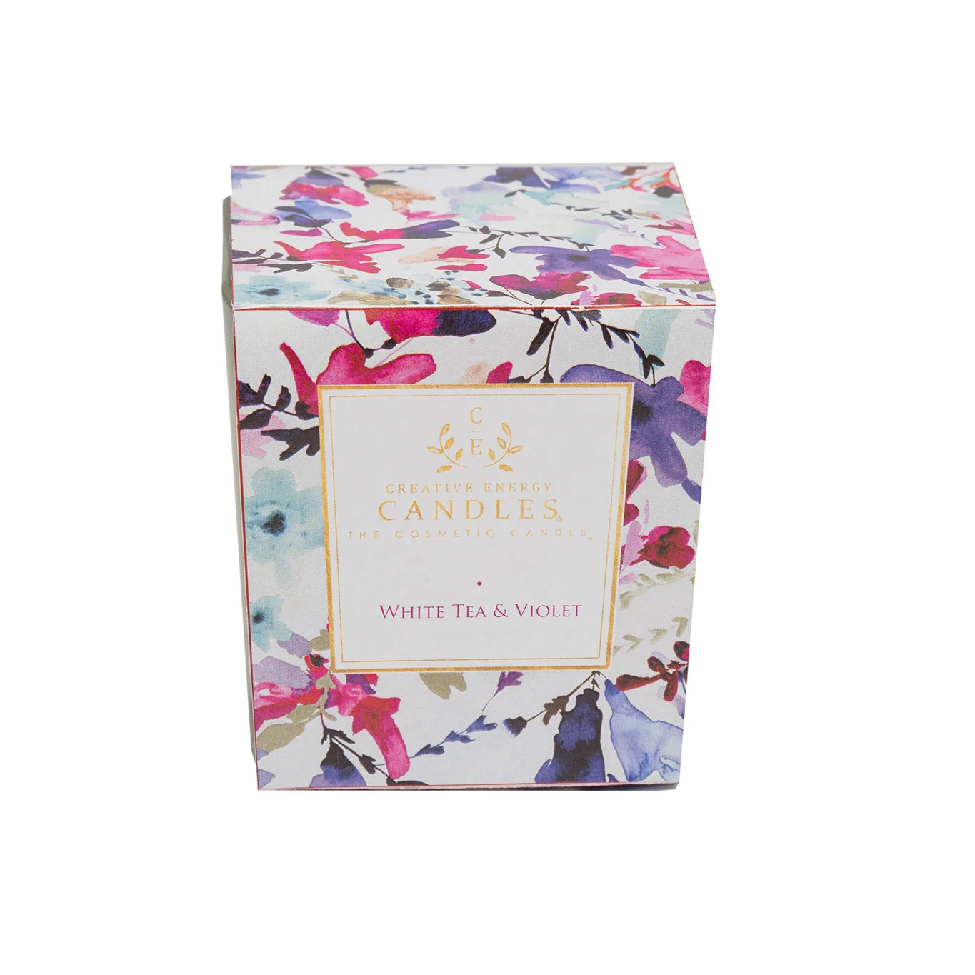 Traditional White Tea Violet Soy Lotion Candle Easy-to-Use