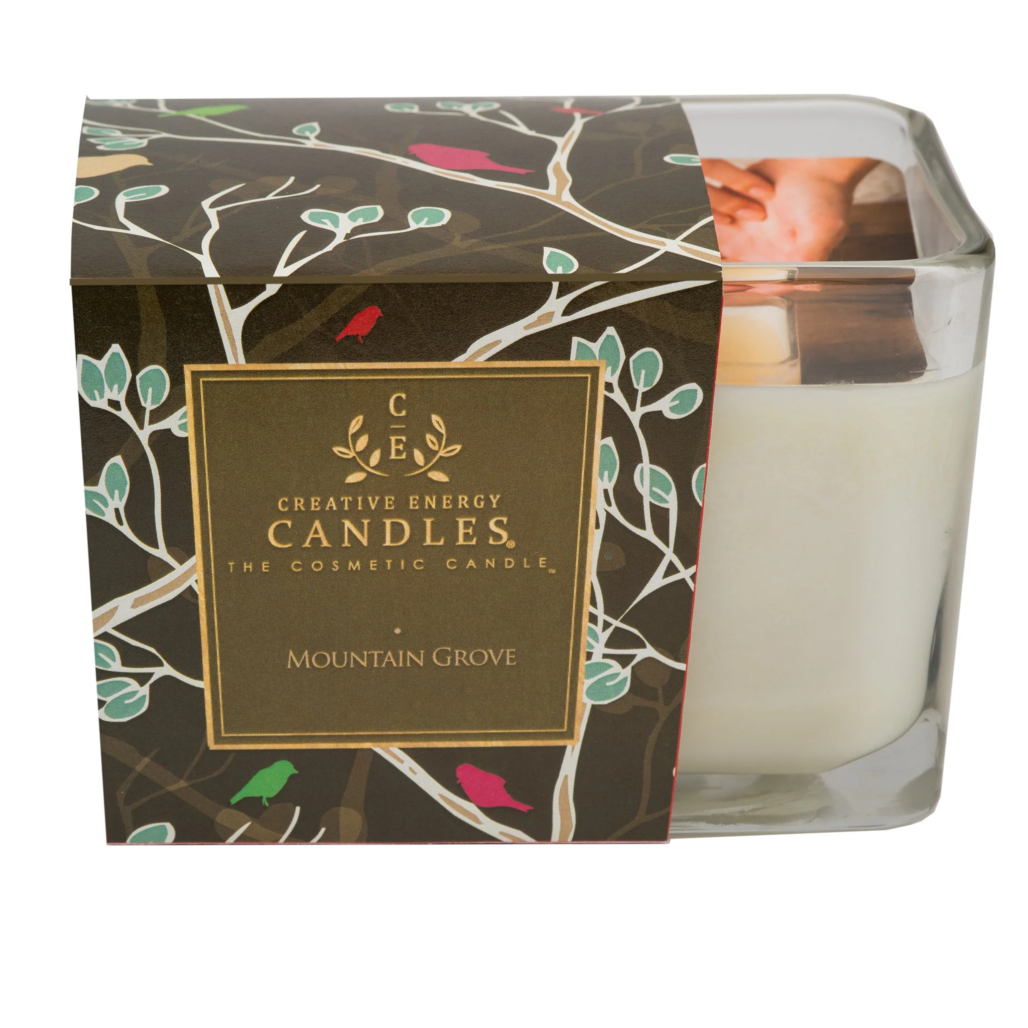 Reusable Mountain Grove Soy Lotion Candle Refined
