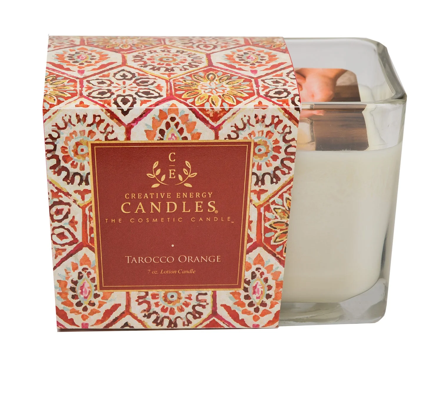 Sophisticated Tarocco Orange Soy Lotion Candle Artisan