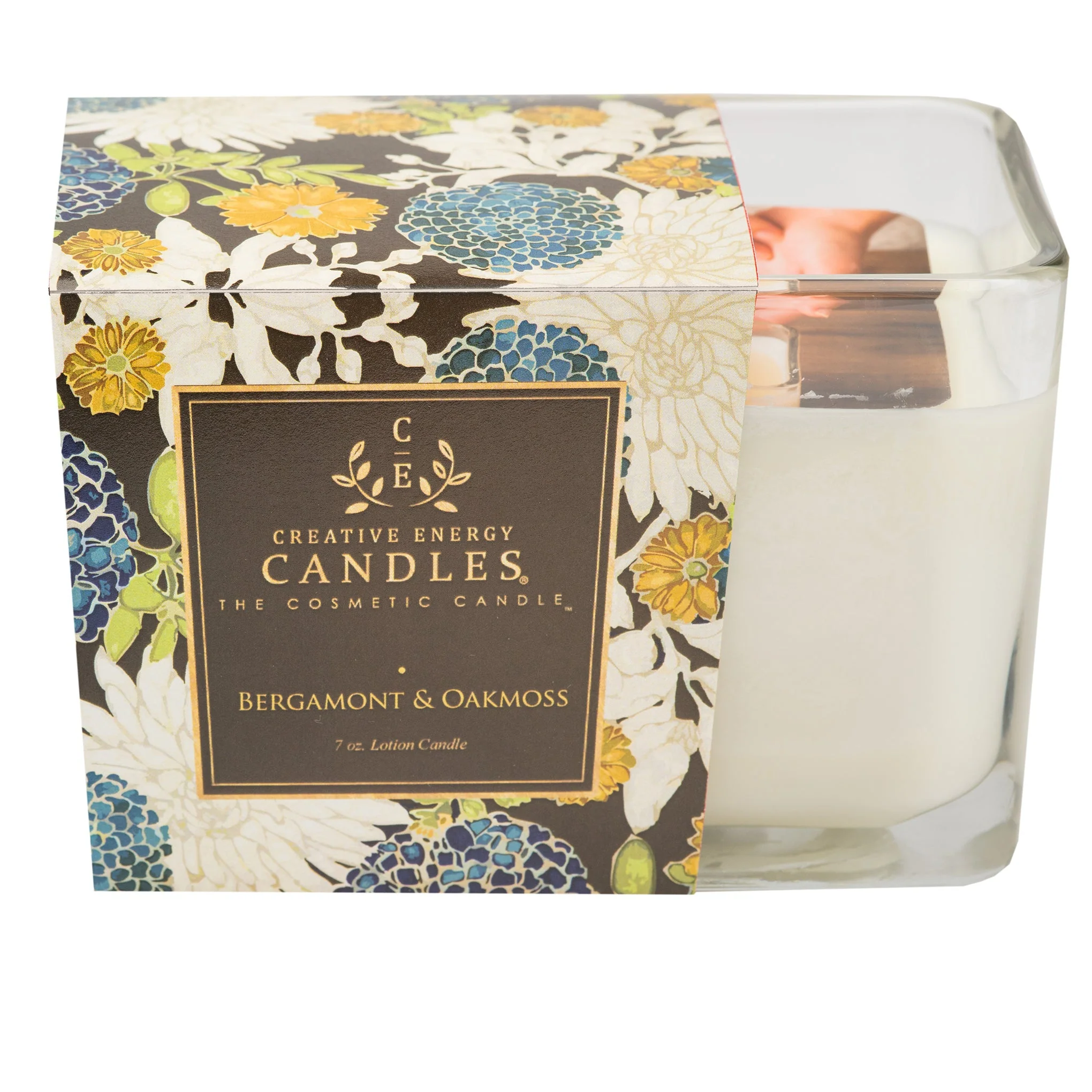 High-Performance Bergamot Oakmoss Soy Lotion Candle Enhanced