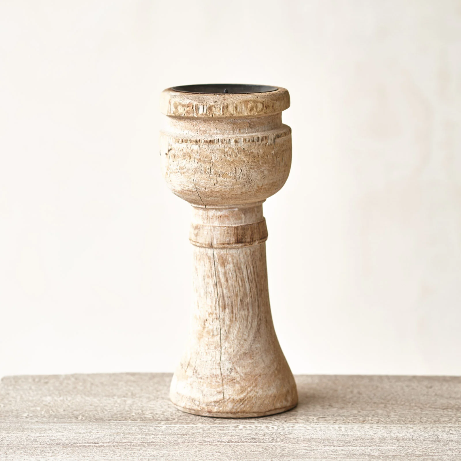 Quality Wooden Candle Stand - Small User-Friendly