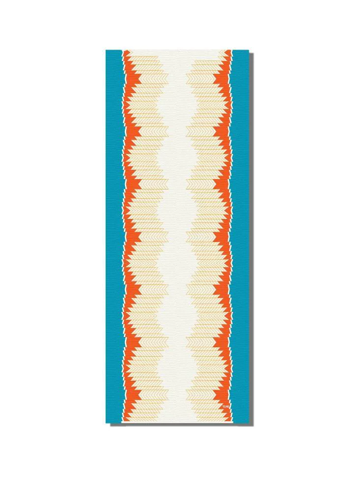 Reliable Pagoda Yoga Mat – Extra Thick Non-Slip Eco-Friendly PER with Vibrant UV-Printed Design Yune Yoga World-Class