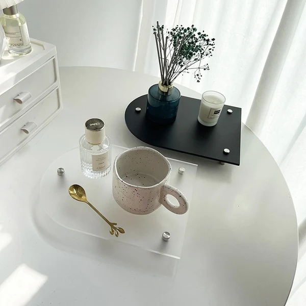 Functional Acrylic Desk Tray Easy-to-Use