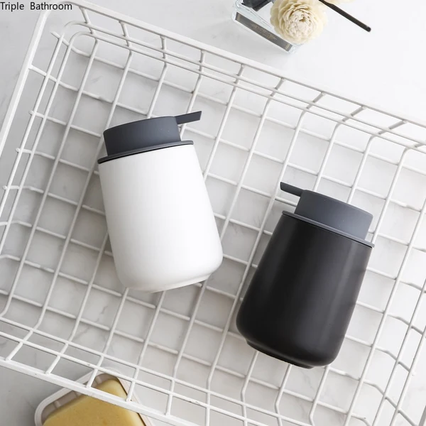 Secure Trendy Ceramic Bath Soap Dispenser Breathable