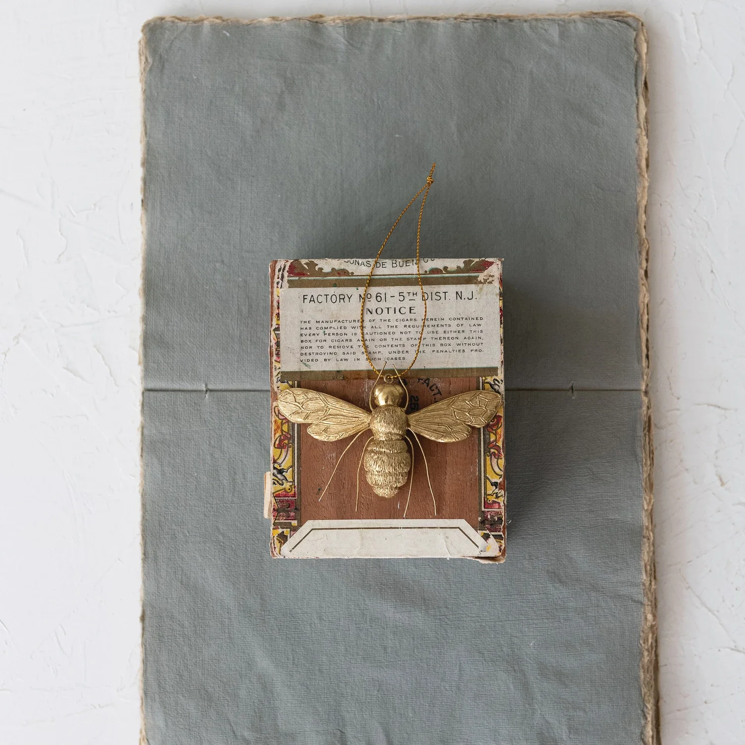 Soft Bee Ornament First-Class