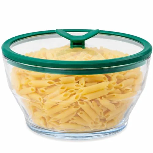 World-Class 8 Cup Glass Microwave Pasta Cooker Comfortable
