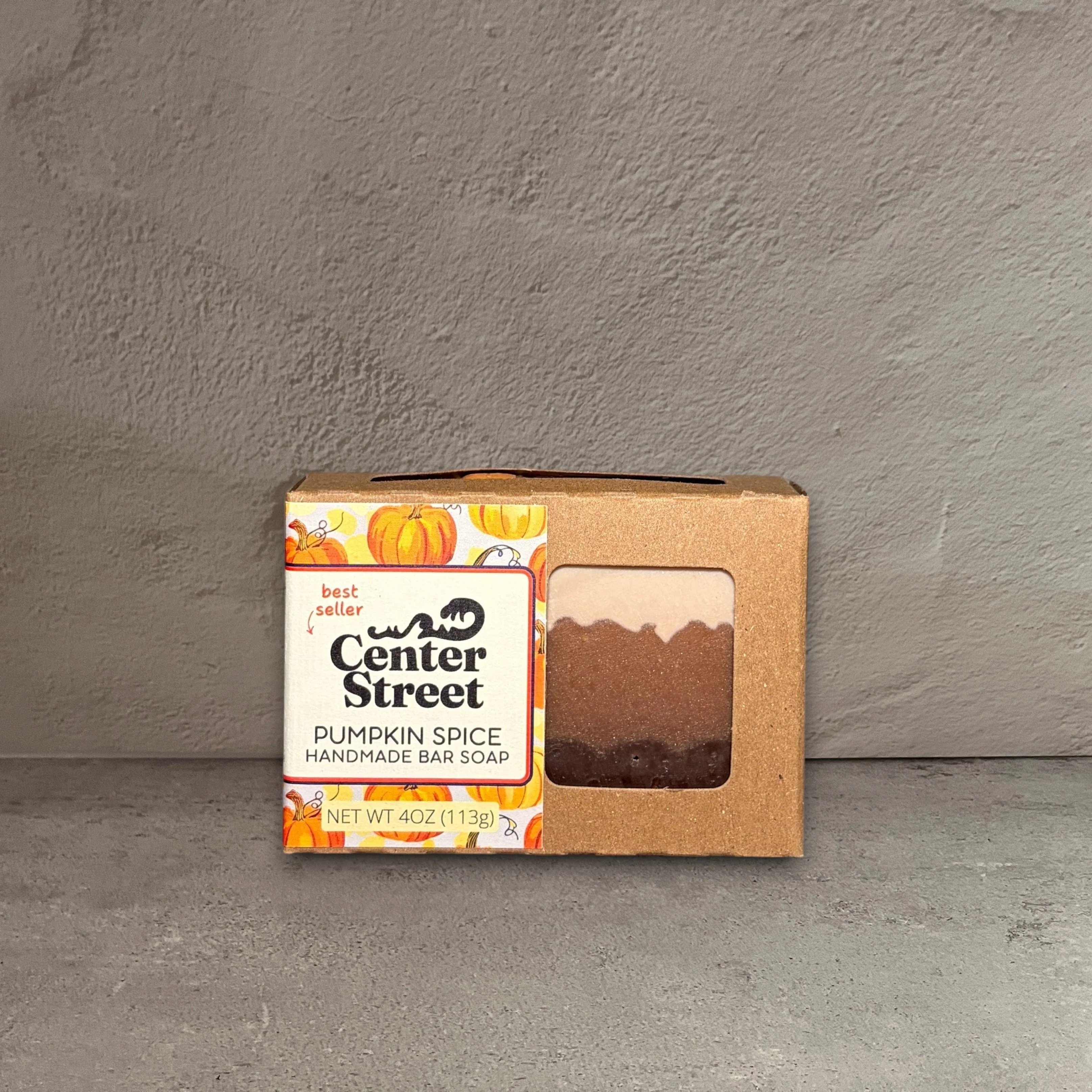 Elite Center Street Pumpkin Spice Handmade Bar Soap Dependable