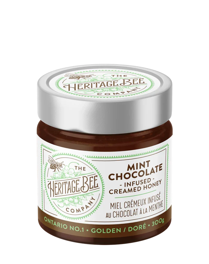 Recyclable Mint Chocolate Creamed Honey Optimized