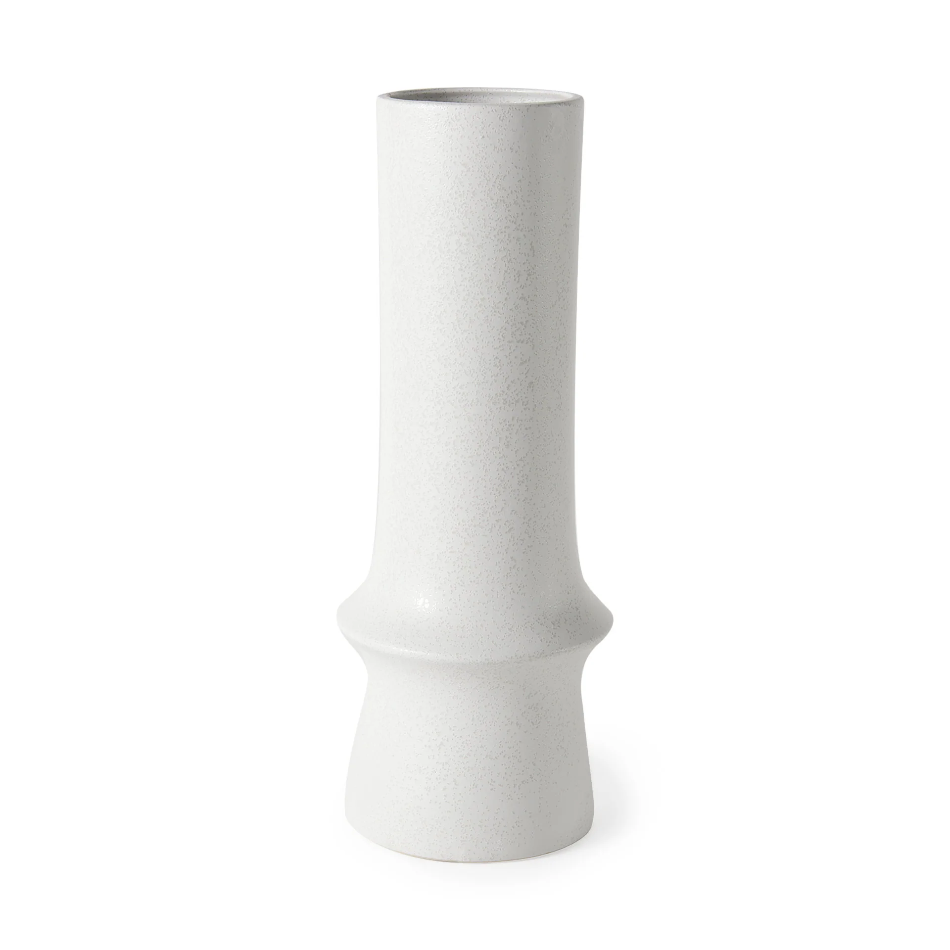 Powerful Laforge White Ceramic Vase Dependable