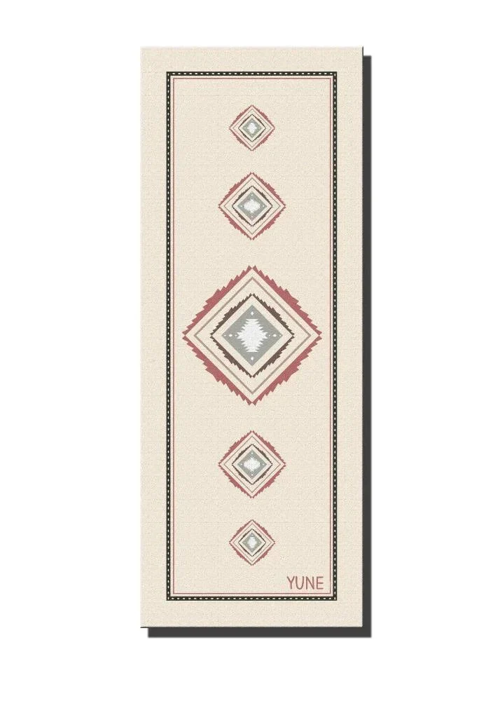 Genuine Yoga Mat 6mm Thick Beige Non-Slip Eco Friendly Yune Yoga Simone Soft