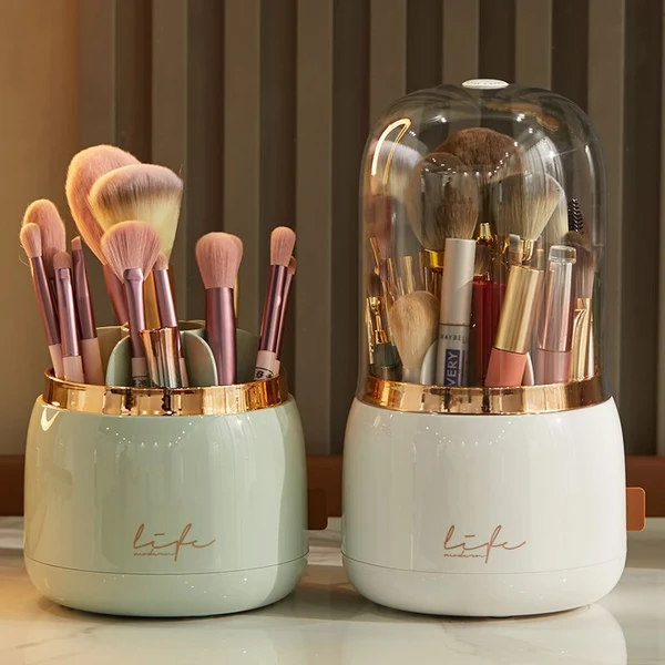 Next-Generation Rotating Makeup Brush Storage Organizer Fashionable