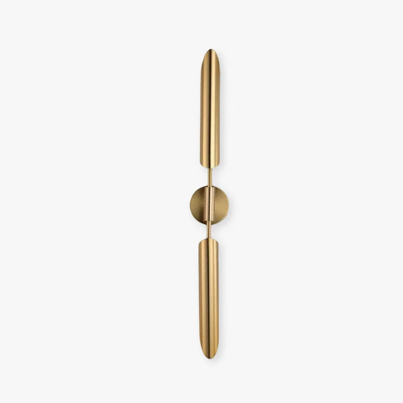 Prestigious Meza Modern LED Wall Lamp Metal Glass Warm White Garden Corridor Elite