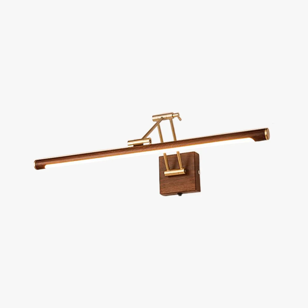 Easy-to-Use Ozawa Nordic Linear Adjustable Swing Arm Vanity Wall Lamp Durable