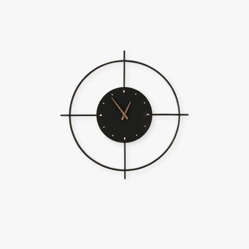 Secure Morandi Nielsen Modern Clock Metal Wall Lamp Gold Black Bedroom Next-Generation
