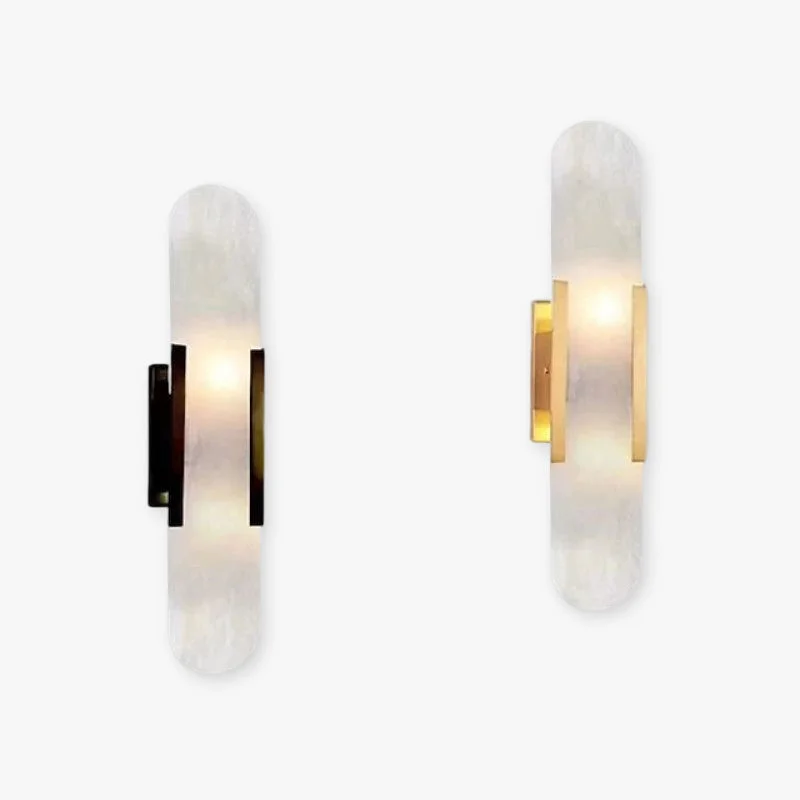 Trusted Chan Dolomite Wall Mounted Reading Light Sconces Black Gold Artisan