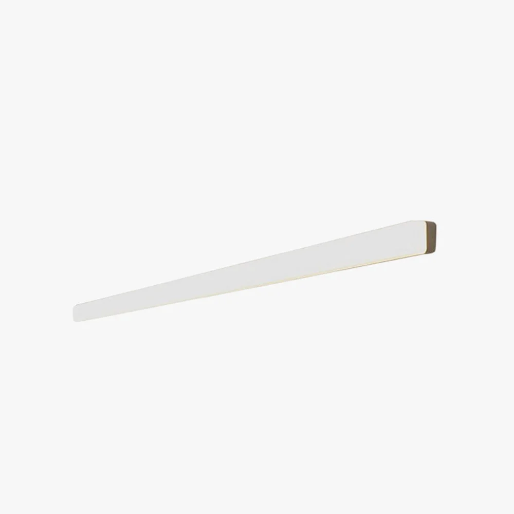Dependable Edge Simple White Bar Mirror Front Vanity Wall Lamp Acrylic Reliable