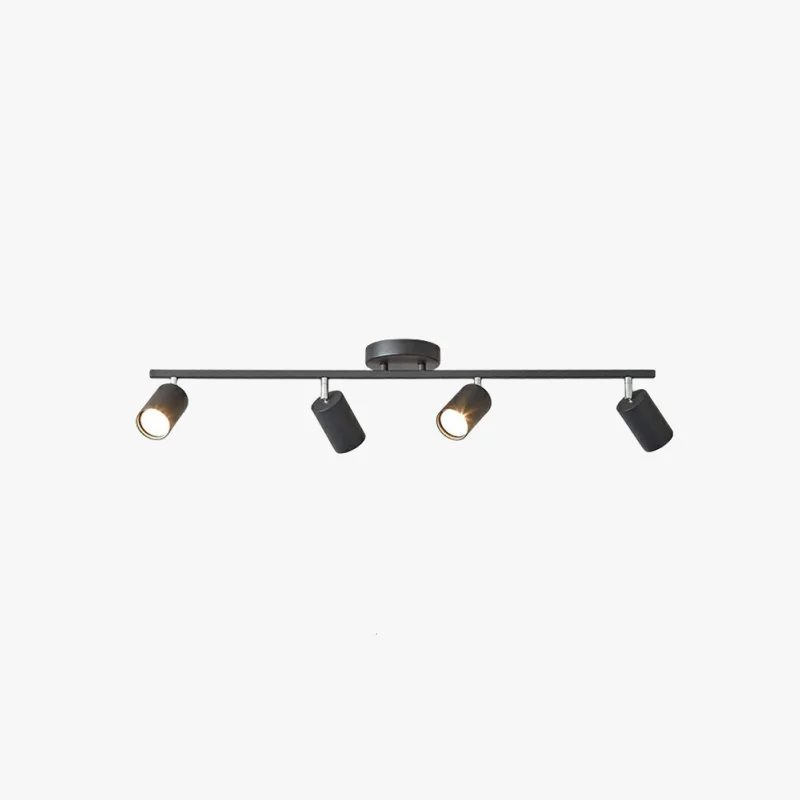 Convenient Haney Black Modern Ceiling Light Spotlight Cast 3 Color 3 4 5 6 Head Optimized