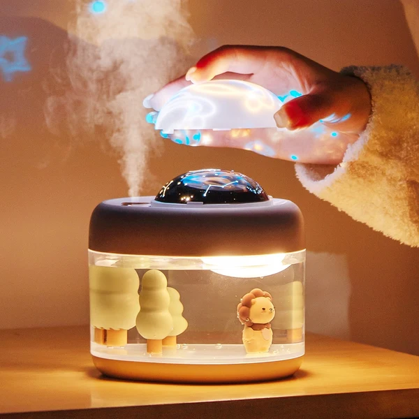 Durable AuraPet 3-in-1 Humidifier Projector Lamp Excellent