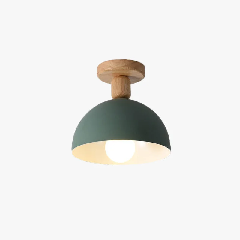 Minimalist Ozawa Modern LED Ceiling Light Fixtures Wood Metal Living Room Carefully Designed
