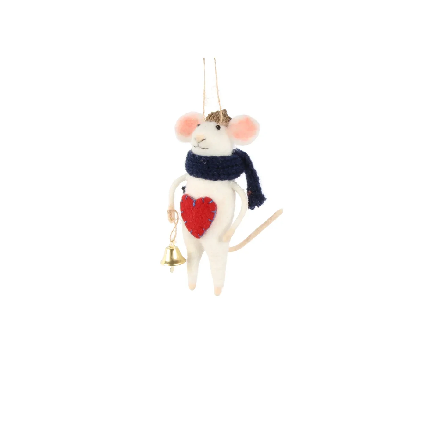 Sustainable Love Mouse Ornament Next-Generation