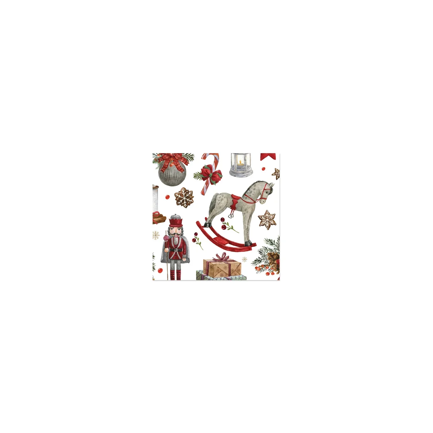 Traditional Christmas Napkins Smart