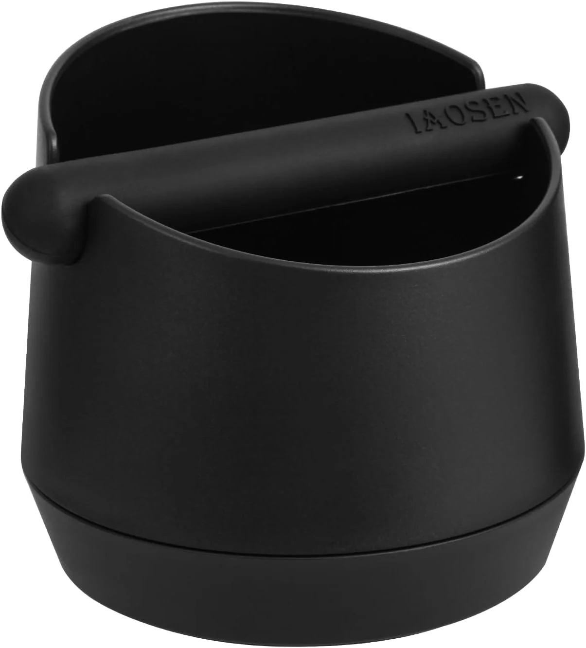 Verified Knock Box 6 Inch Extra Large Capacity Design Espresso Knock Box Shock-absorbent Knock Box Espresso with Removable Knock Bar and Non-Slip Base Trendy