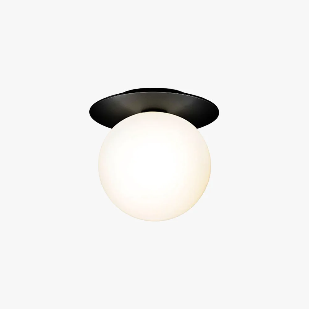 Premium Valentina Flush Mount Ceiling Light Black Brass Gold Silver Relaxed