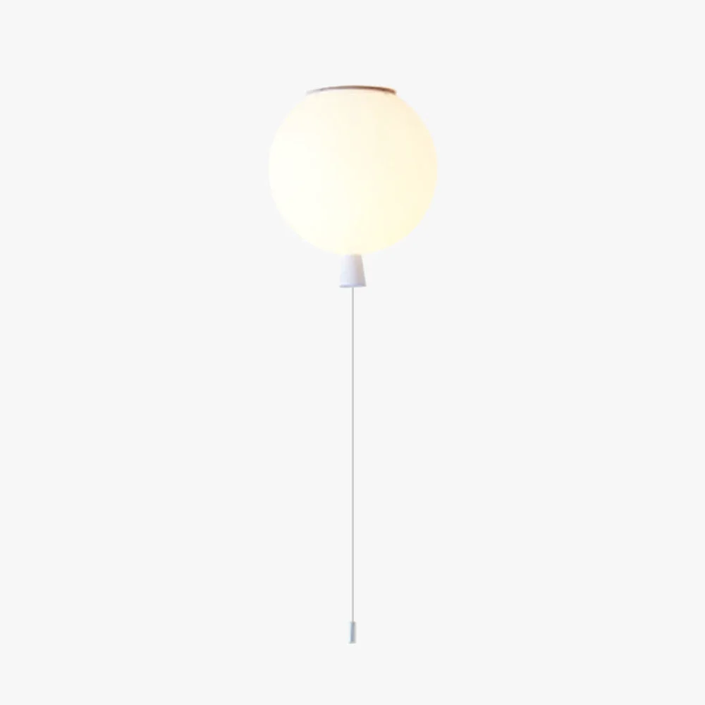 Exclusive Fateh Frosted Balloon Flush Mount Ceiling Light for Children's Room Fast