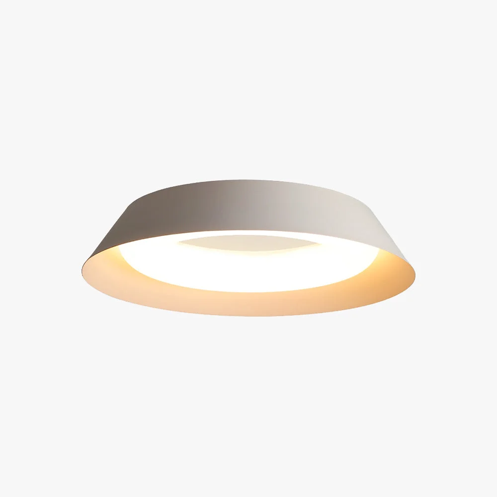Responsible Quinn Nordic Bowl Metal Acrylic Flush Mount Ceiling Light White Exclusive