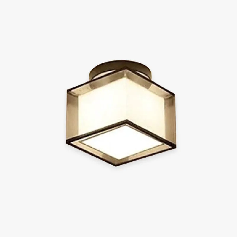 Recyclable Herbert Modern Metal Fabric Flush Mount Ceiling Light 2 Style Refined