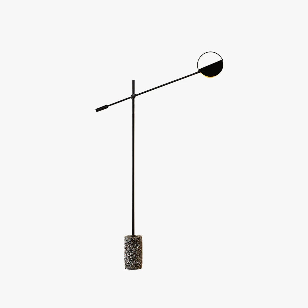 Durable Salgado Nordic Modern Minimalist Floor Lamp Black Gold Enhanced