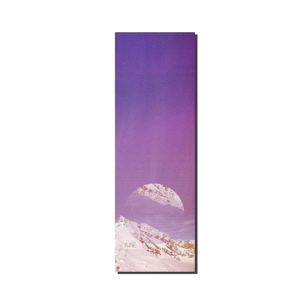 Responsible Aspen Yoga Mat – 6mm Eco-Friendly Lavender Non-Slip Mat for Comfort Stability Artisan