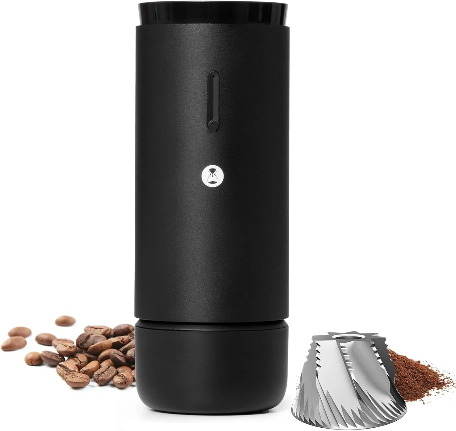Efficient Timemore Electric Coffee Grinder Portable - Adjustable Burr Grinder with 30 Precise Settings Auto Stop Clog Protection for Espresso Pour-Over Traditional