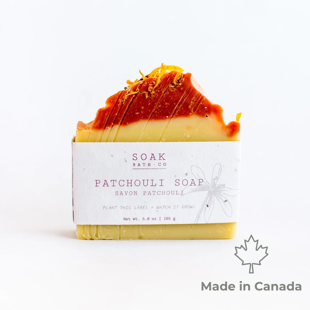 Recyclable Patchouli Soap Bar Top-Quality