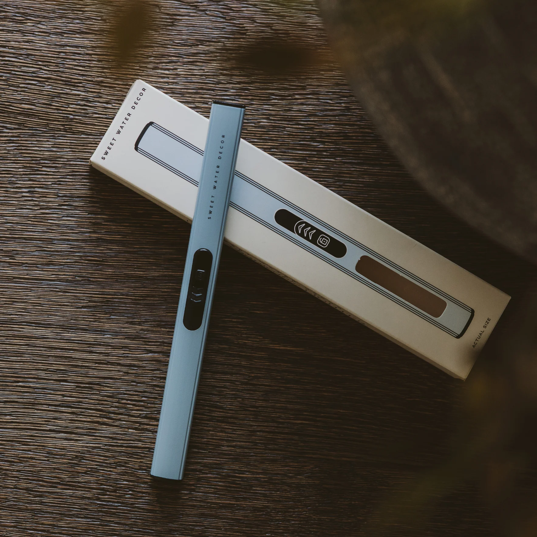 Professional Light Blue Rechargeable Electric Lighter Reliable