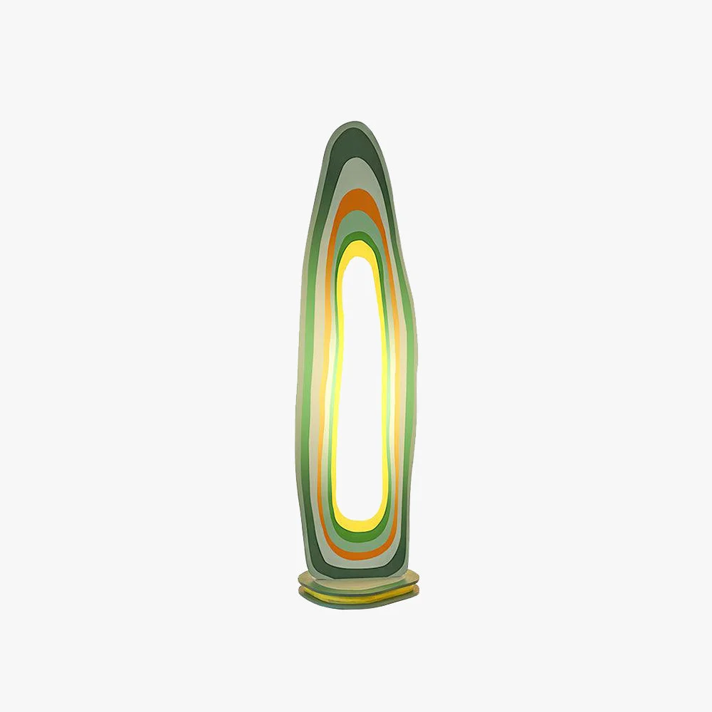 Professional Salgado Floor Lamp Postmodern Artistic Acrylic Multicolor Bedroom Outstanding