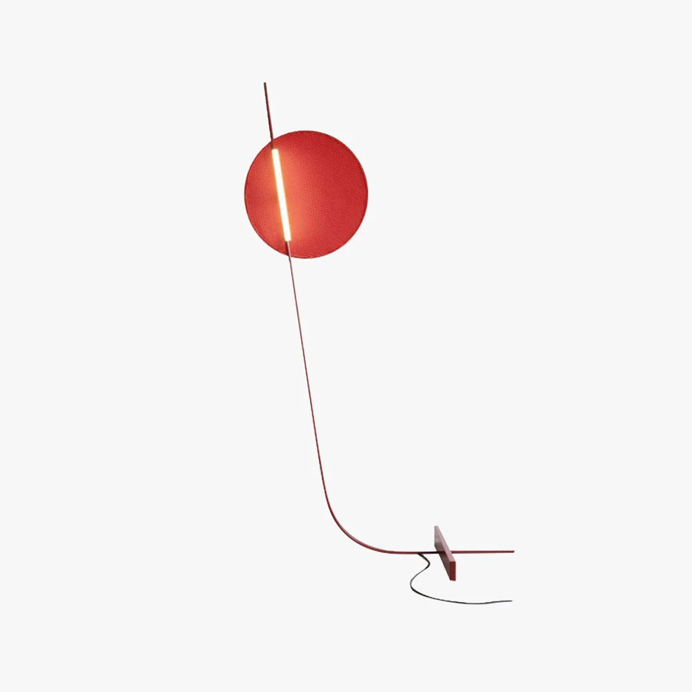 Elite Elif Floor Lamp Blood Moon Postmodern Metal Red Bedroom Fast